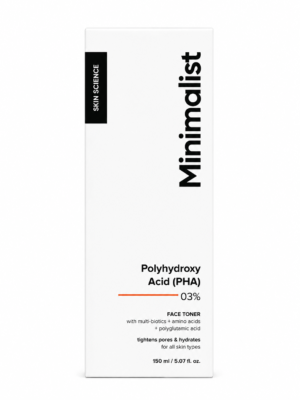 Polyhydroxy Acid PHA 03% Face Toner