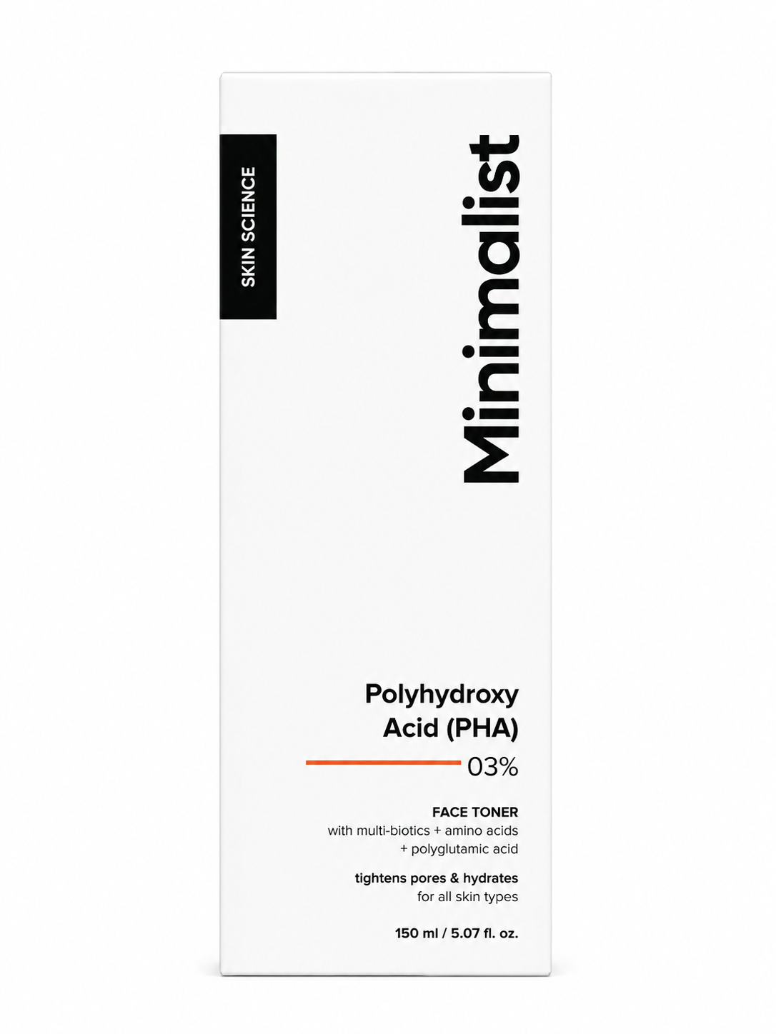 Polyhydroxy Acid PHA 03% Face Toner