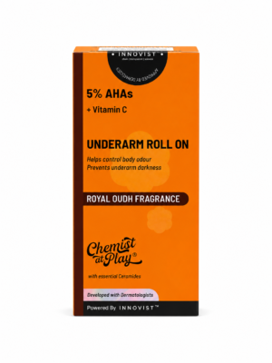Royal Oudh fragrance underarm roll on