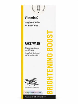 Brightening boost facewash