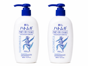 The baby lotion