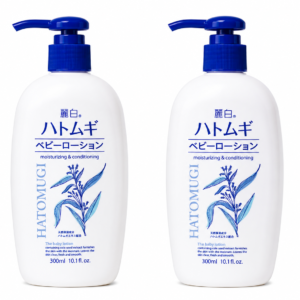The baby lotion