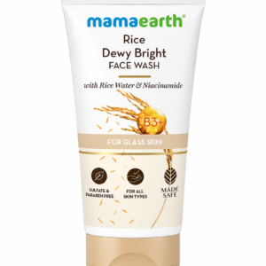 Rice dewy bright face wash