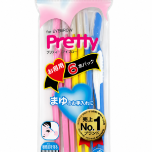 Pretty  Razors For Eyebrow (6 pieces)