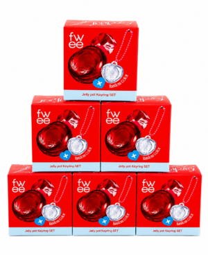 Jelly Pot+ Keyring set