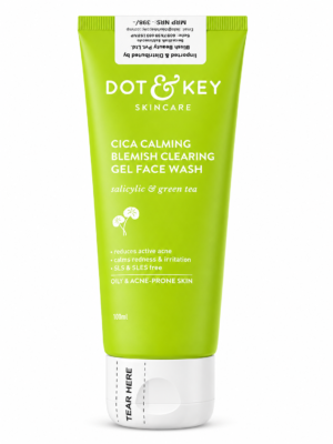 Cica calming Blemish clearing gel facewash