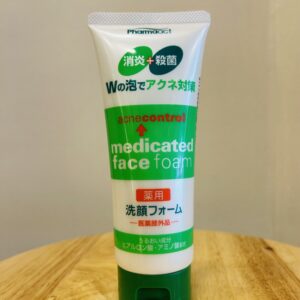 Acne control medicated face foam
