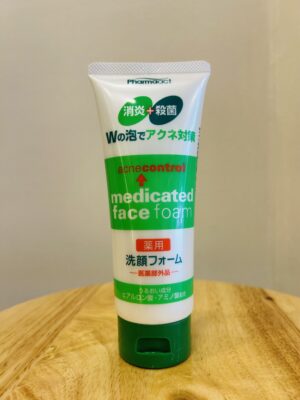 Acne control medicated face foam