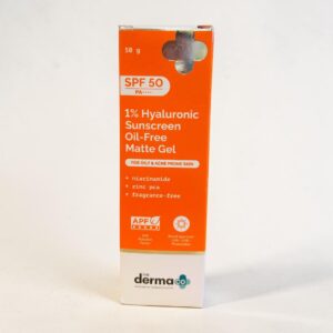 1% Hyaluronic Sunscreen Oil-Free Matte Gel