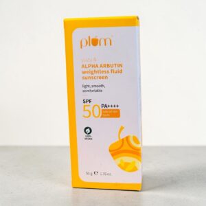 Alpha Arbutin Weightless fluid sunscreen