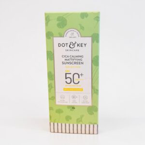 Cica calming mattifying sunscreen
