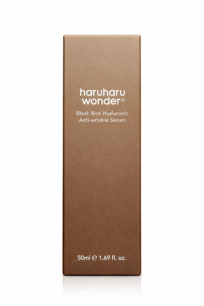 Black rice hyaluronic anti-wrinkle serum