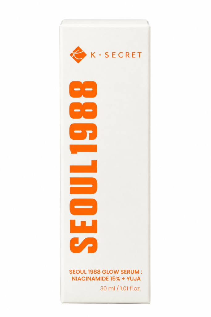 Seoul 1988 glow serum: Niacinamide 15% + YUJA