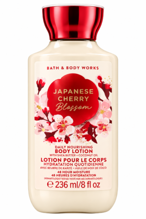 Japanese cherry blossom body lotion